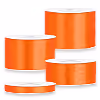 Satinband 6, 12, 25, 38, 50 mm - Farbe orange Satinband 6, 12, 25, 38, 50 mm - Farbe orange