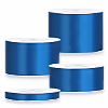 Satinband 6, 12, 25, 38, 50 mm - Farbe blau Satinband 6, 12, 25, 38, 50 mm - Farbe blau