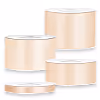 Satinband 6, 12, 25, 38, 50 mm - Farbe creme Satinband 6, 12, 25, 38, 50 mm - Farbe creme