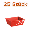 Geschenkkarton mit Herzen - Größe S ( je VPE = 25 Stück )