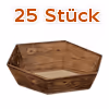 Geschenkkorb Pappe - Größe L ( je VPE = 25 Stück )