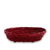 Geschenkkorb oval - Variante Ausführung rot Geschenkkorb oval - Variante Ausführung rot