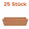 Karton für Weihnachten - Größe M ( je VPE = 25 Stück )