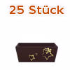 Präsentkarton bordeaux - Größe S ( je VPE = 25 Stück )