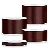 Satinband 6, 12, 25, 38, 50 mm - Variante Farbe braun Satinband 6, 12, 25, 38, 50 mm - Variante Farbe braun