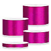 Satinband 6, 12, 25, 38, 50 mm - Variante Farbe magenta Satinband 6, 12, 25, 38, 50 mm - Variante Farbe magenta