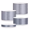 Satinband 6, 12, 25, 38, 50 mm - Farbe grau Satinband 6, 12, 25, 38, 50 mm - Farbe grau
