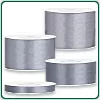 Satinband 6, 12, 25, 38, 50 mm - Farbe grau