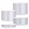 Satinband 6, 12, 25, 38, 50 mm - Farbe silber Satinband 6, 12, 25, 38, 50 mm - Farbe silber