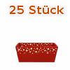 Weihnachtskorb / rot - Größe S ( je VPE = 25 Stück ) Weihnachtskorb / rot - Größe S ( je VPE = 25 Stück )