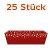 Weihnachtskorb / rot - Größe M ( je VPE = 25 Stück ) Weihnachtskorb / rot - Größe M ( je VPE = 25 Stück )