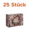 Weihnachtsschachtel - Größe S ( je VPE = 25 Stück )