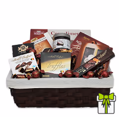 Geschenkkorb Schokolade