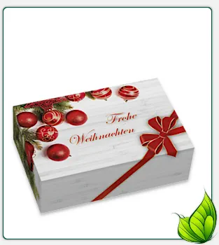 Pappkarton für Weihnachtsgeschenke