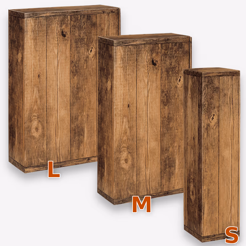 Karton in Holzoptik Karton in Holzoptik