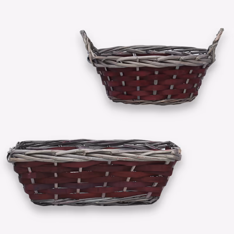 Präsentkorb billig - oval