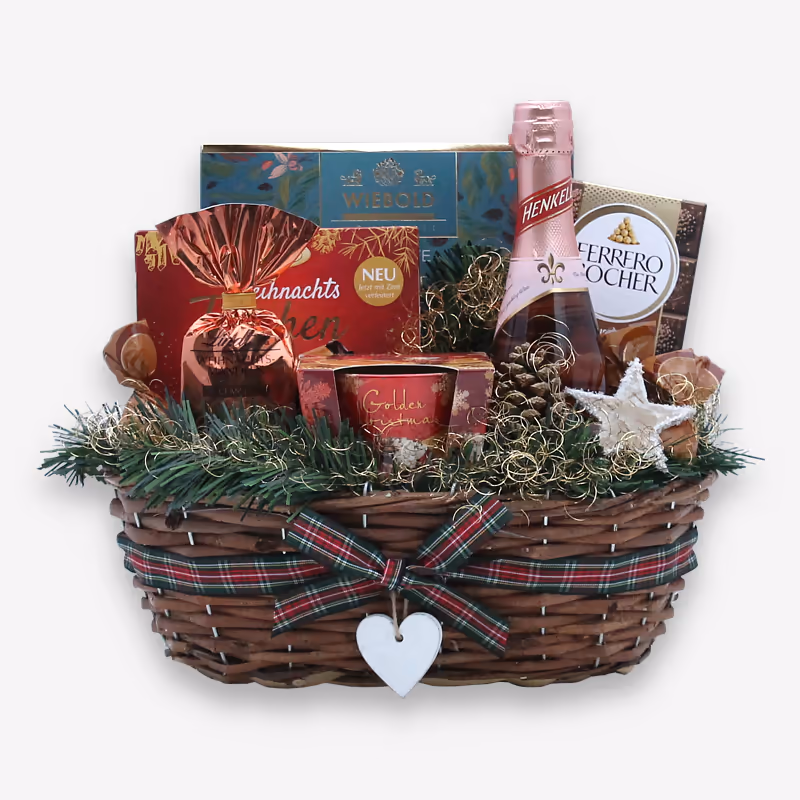 Präsentkorb für Weihnachten Präsentkorb für Weihnachten