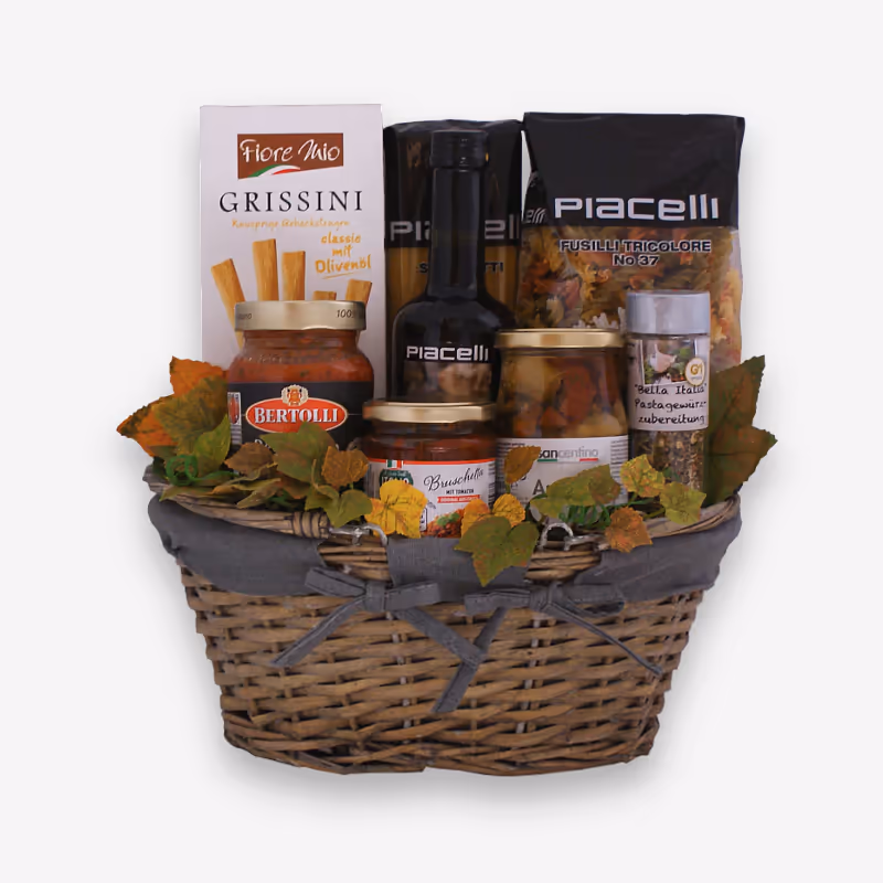 Feinkost Geschenke im Korb