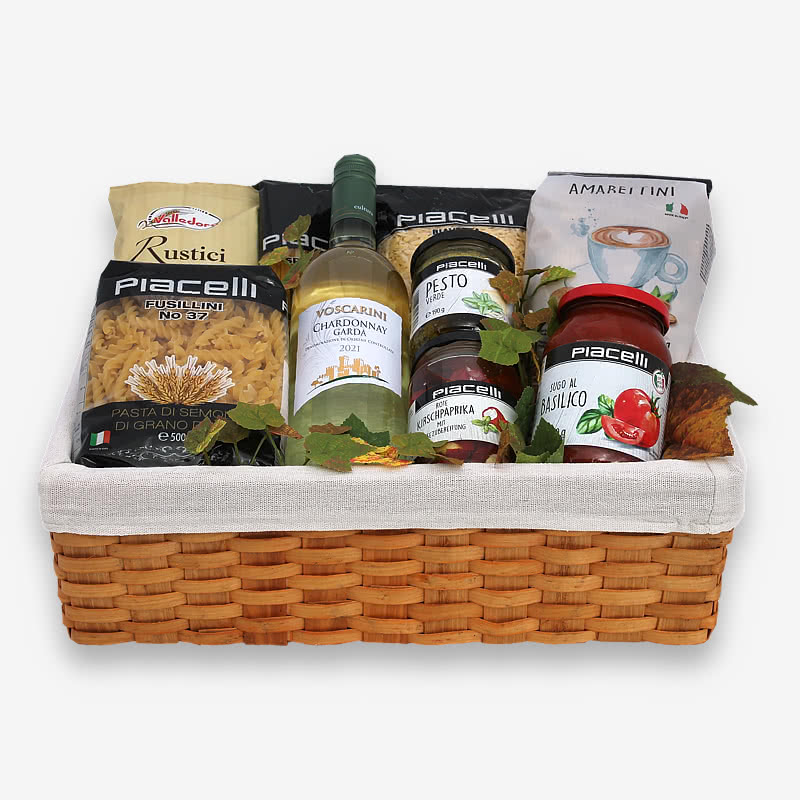 Italienischer Geschenkkorb