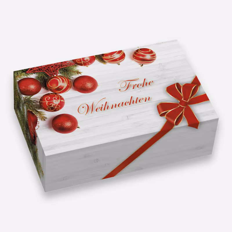 Pappkarton für Weihnachtsgeschenke