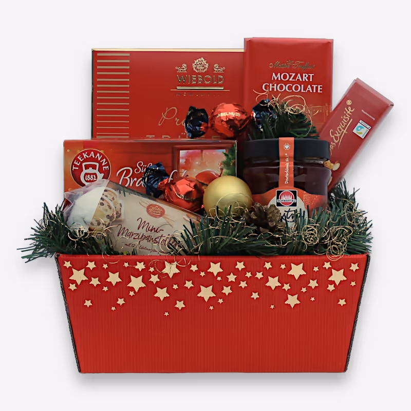 Präsentkarton zu Weihnachten