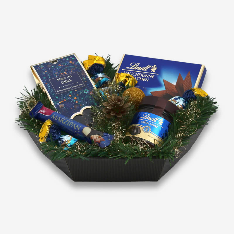 Weihnachtsgeschenkkorb schöne Bescherung Weihnachtsgeschenkkorb schöne Bescherung