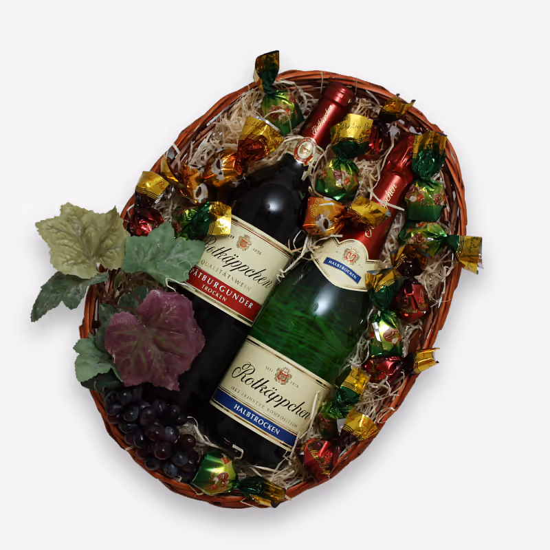Wein Geschenke im Präsentkorb Wein Geschenke im Präsentkorb