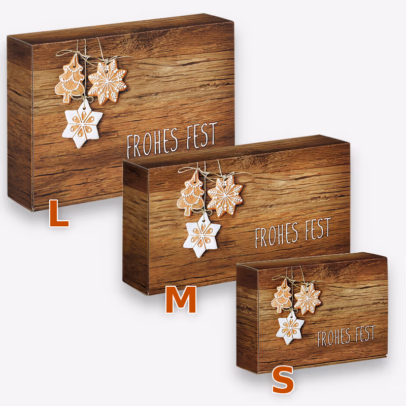 weihnachtliche Geschenkverpackung