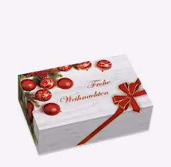 Pappkarton für Weihnachtsgeschenke